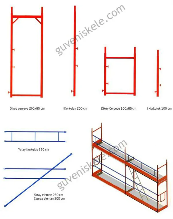 Safe Facade Scaffolding System