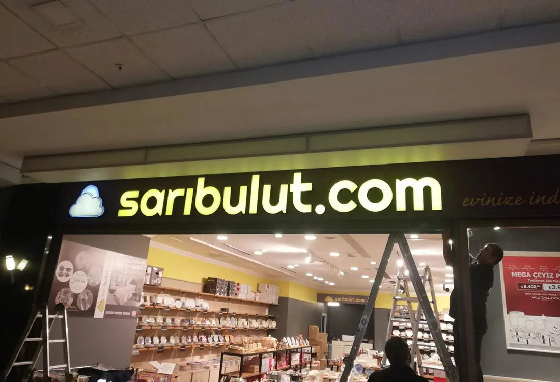 IŞIKLI KUTU HARF TABELA