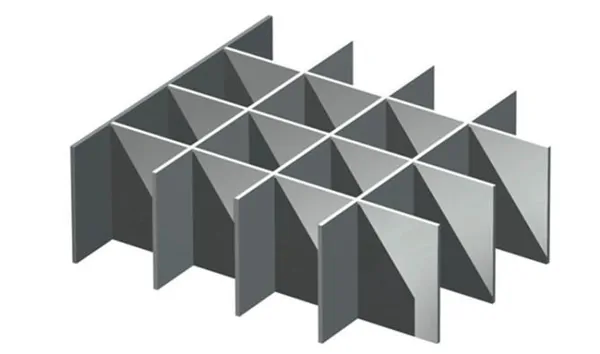 Fully Interlocking Honeycomb Platform Grating