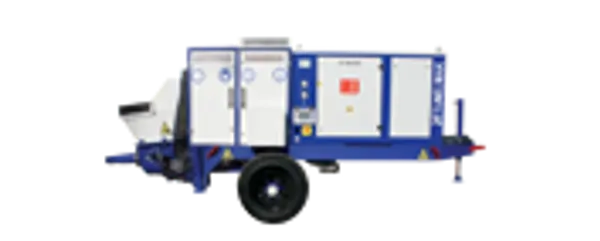 TOWABLE TYPE CONCRETE PUMPS