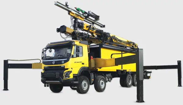 HIGH SLOPE SUPPORT VEHICLE
