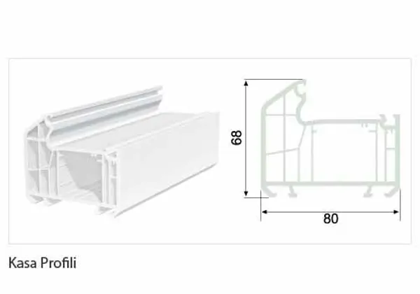 S60 Series PVC Windows