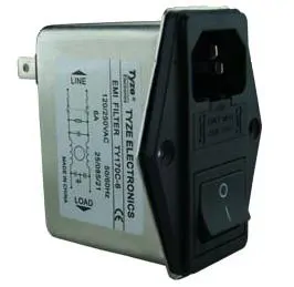 TY170C-6 - FILTER WITH POWER CONNECTOR