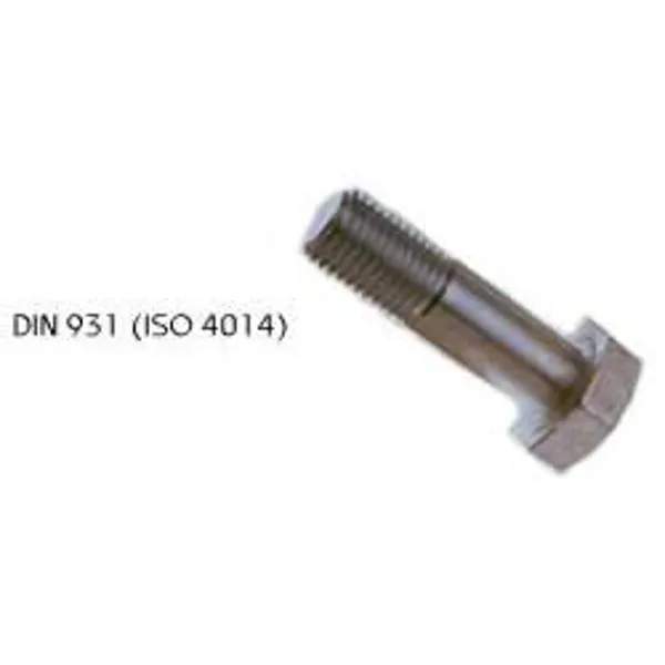 Half-Thread Metric Steel Bolts
