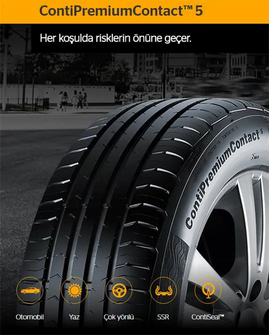 ContiPremiumContact™ 5 Otomobil Yaz Lastiği
