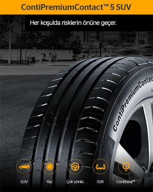 ContiPremiumContact™ 5 SUV Yaz Lastiği