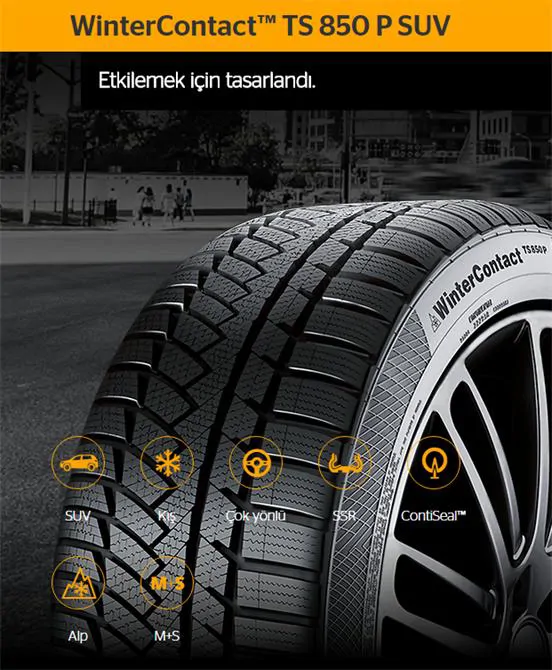 WinterContact™ TS 850 P SUV Kış Lastiği