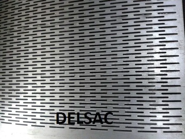 Oval Perforated Sheet Metal