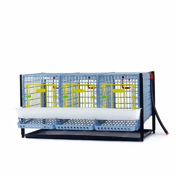 Chicken Cage – 3-compartment multi-story building