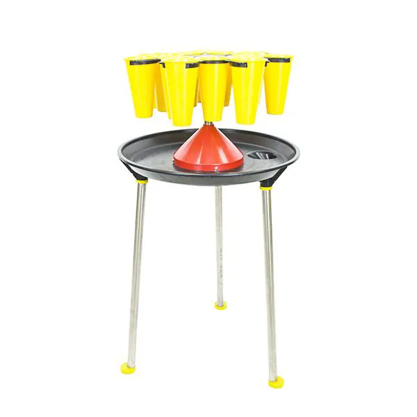 Quail Slaughtering Stand – with 14 funnels