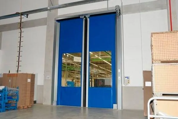 Vertical PVC Roll-Over Door