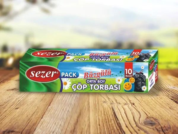 Sezerpack Drawstring Garbage Bag