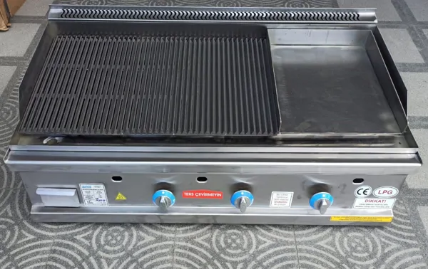 EMSİES Lavastone-Plate Grill