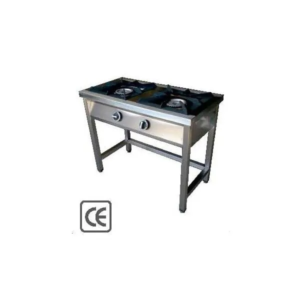 two-burner freestanding stove