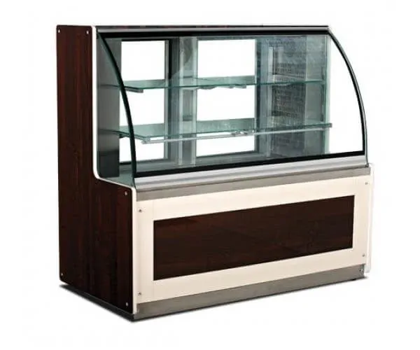 Mercury meat and appetizer display cases (CURVED GLASS)