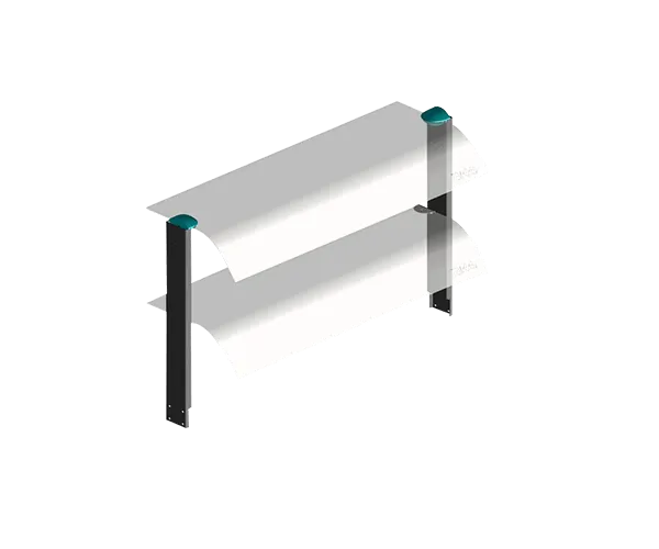serving rack - double row
