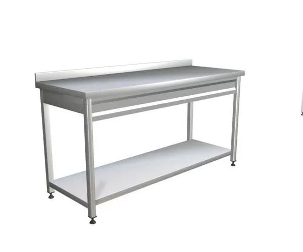 workbench with base shelf