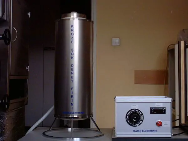 Electric Oven for Shock Testing in Crucibles