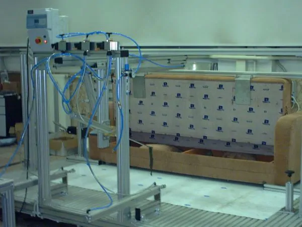 Sofa Bed Reclining Mechanism Life Testing Device