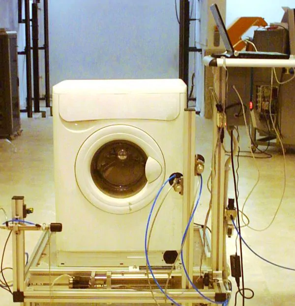 Washing Machine Door Opening and Closing Mechanism