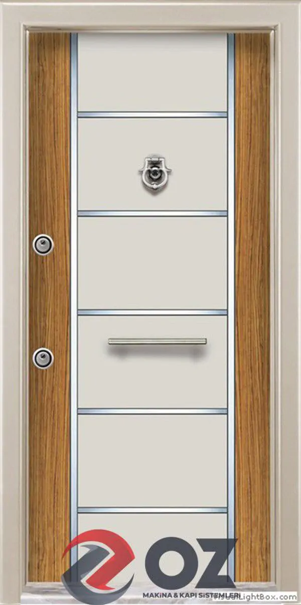 OZ Series OZ-09 Two-Color Laminox Steel Door