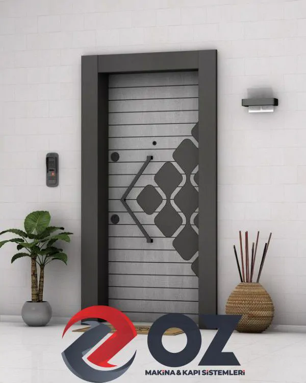 PLATIN Series PLT-03 Steel Door