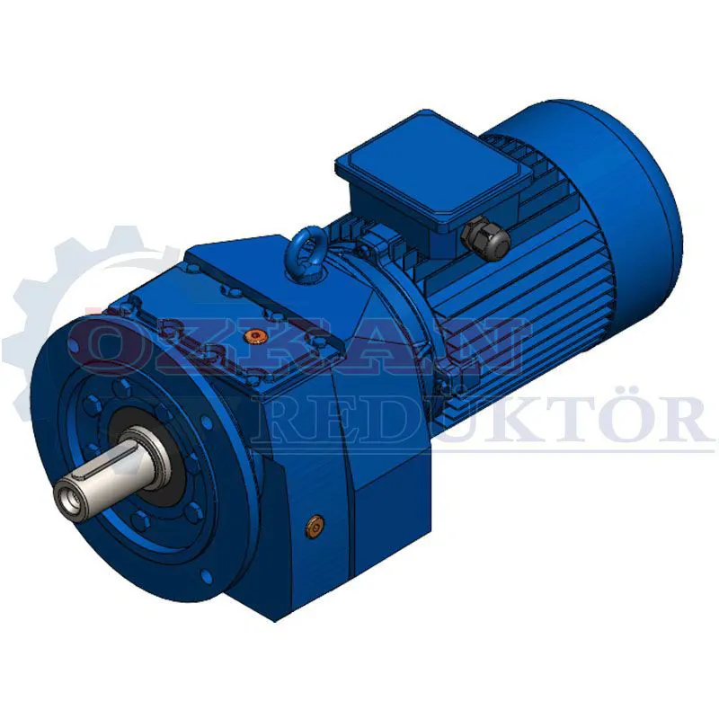 N Series Helical Gear Flanged Yılmaz Reducers