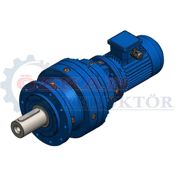 P Series Planetary Gearboxes with Foot Mounts - Yılmaz Reducers