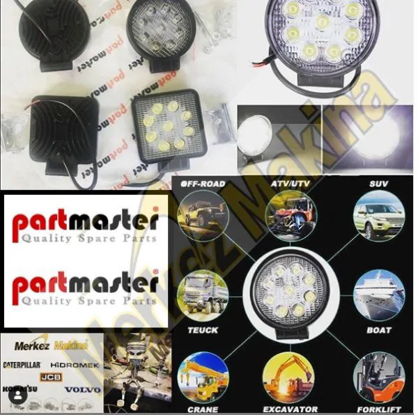 9 LED work light