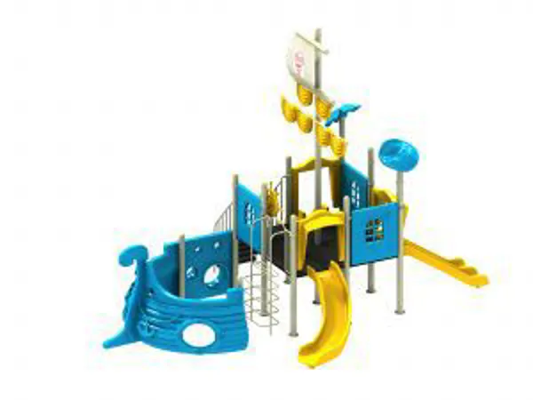 Ship-themed Playground Equipment