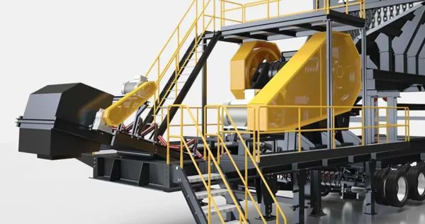 MOBILE CRUSHING AND SCREENING UNITS