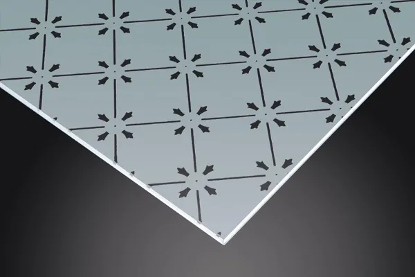 4 mm TEPERED DECORATIVE GLASS