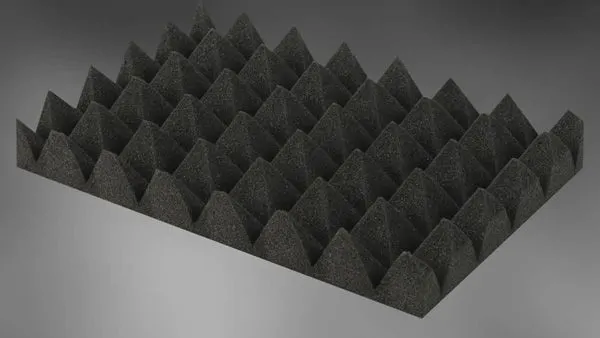 ACOUSTIC PYRAMID FOAM