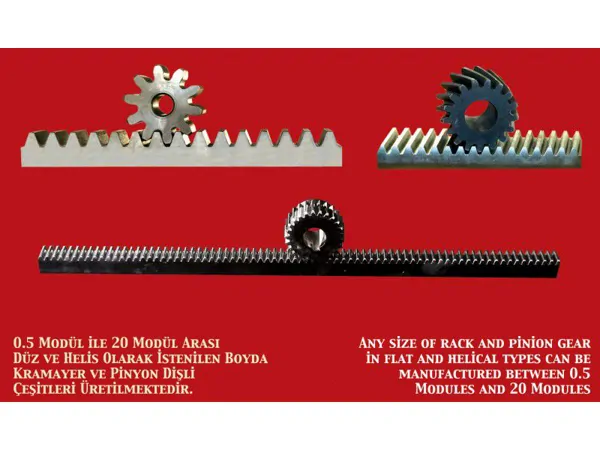 Manufacturing of Helical and Straight Rack and Pinion Racks