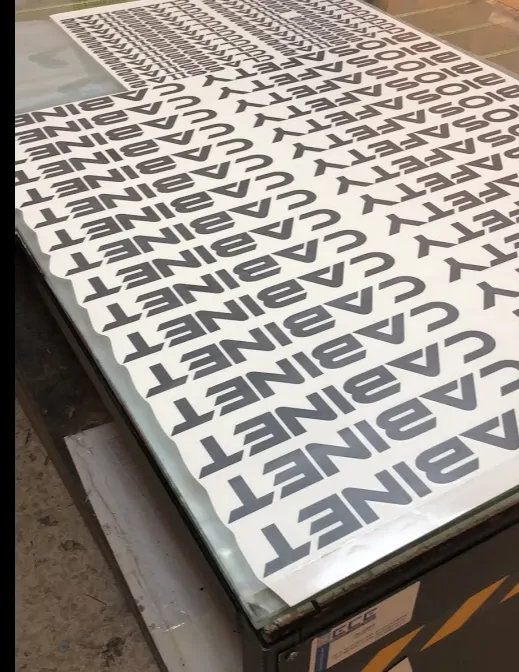 Foil Cut Labels