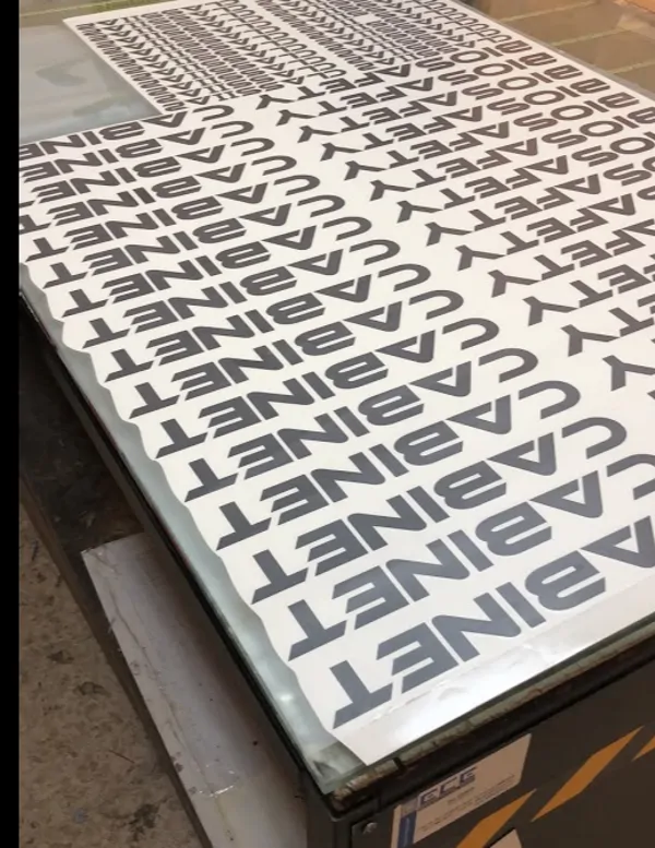 Foil Cut Labels