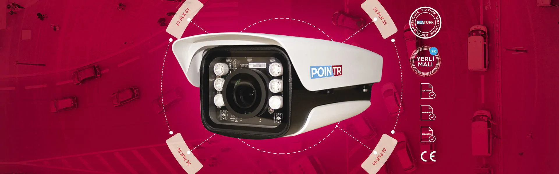 POINTR3000 Platürk Plaka Tanıma Sistemi