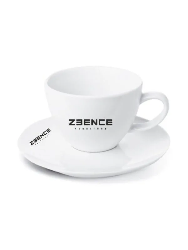 Turkish coffee cup with logo print