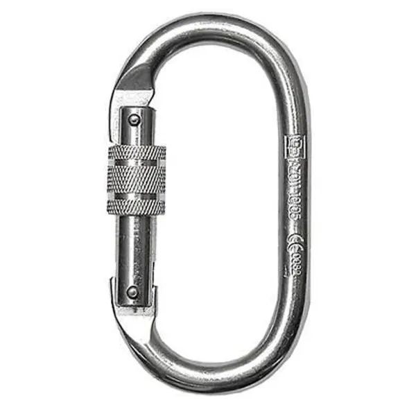 Oval Type Steel Carabiner 16 mm