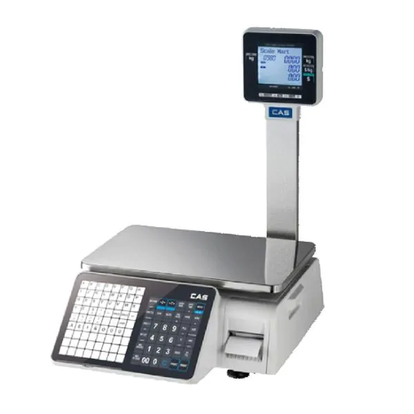 CAS CL 3000 BARCODED SCALE