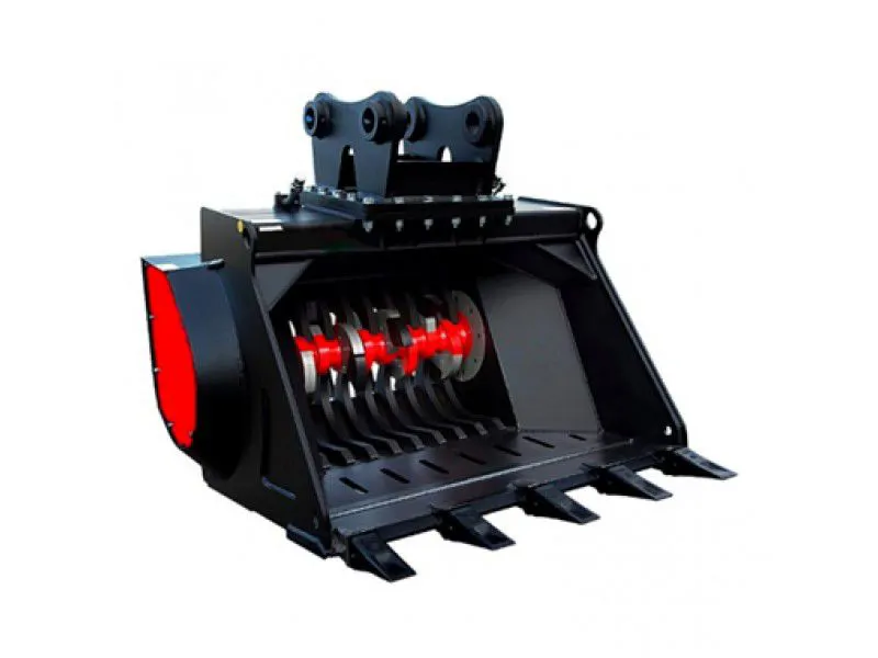 Bucket with Crusher