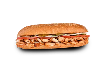 Chicken Doner Kebab in Bread