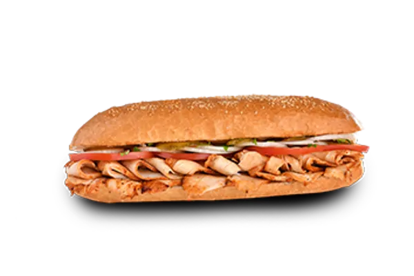 Chicken Doner Kebab in Bread