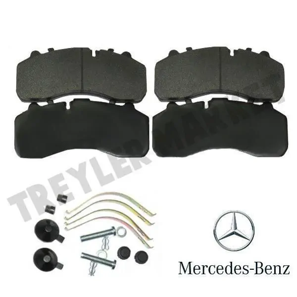 BRAKE PADS FOR TRUCKS, CARS AND CONSTRUCTION MACHINERY