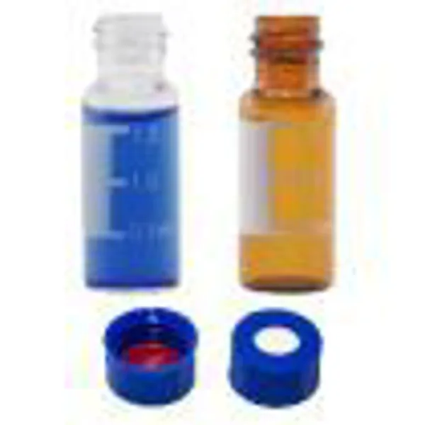 Vial, cap, septa