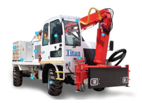 IS26 Concrete Spraying Machine