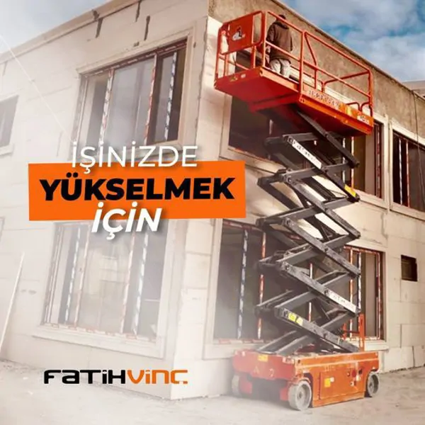 Battery-Powered Scissor Lift