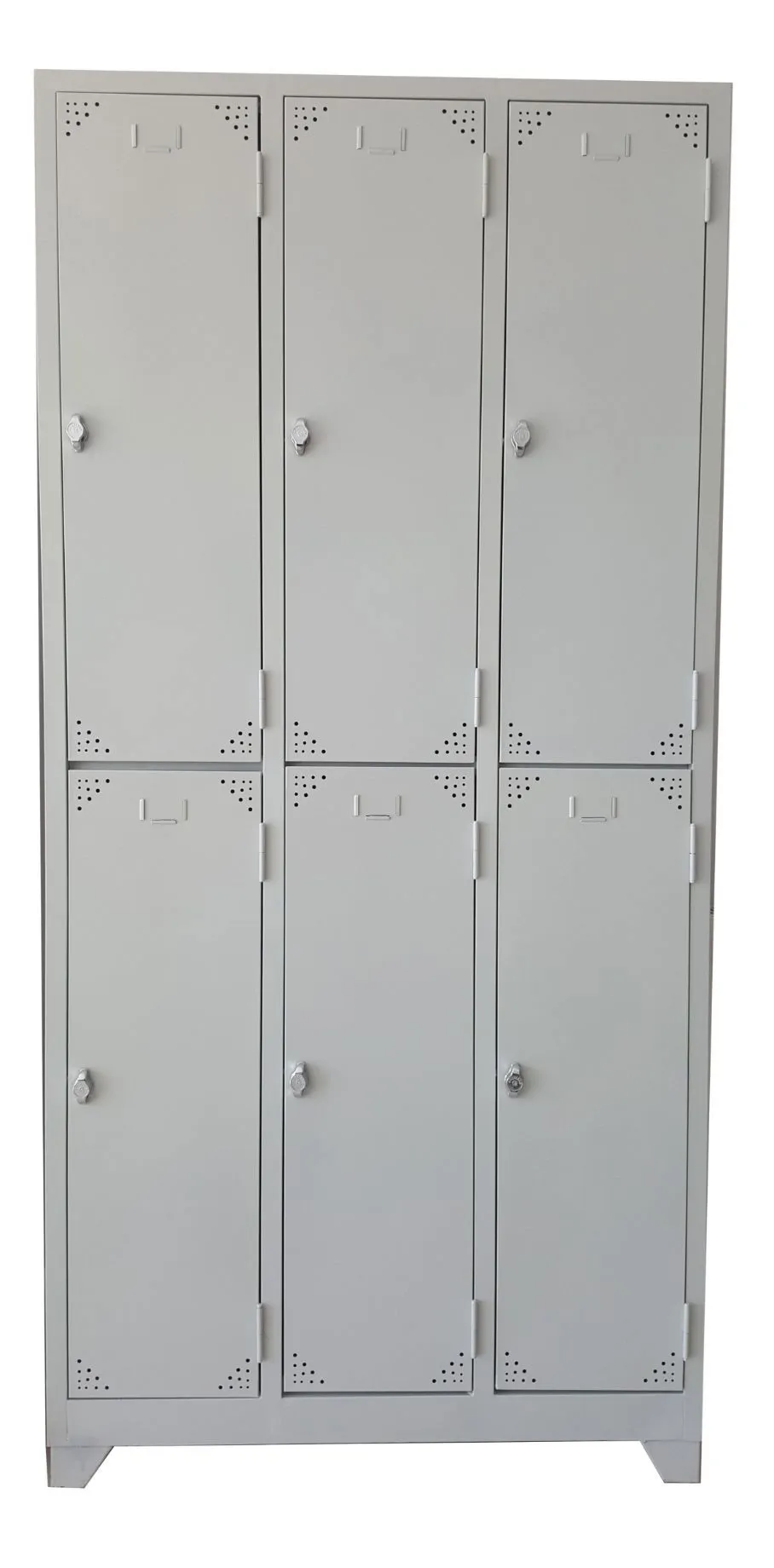 ÇELİK DOLAP 6'LI (6'LI ÇELİK SOYUNMA DOLABI )