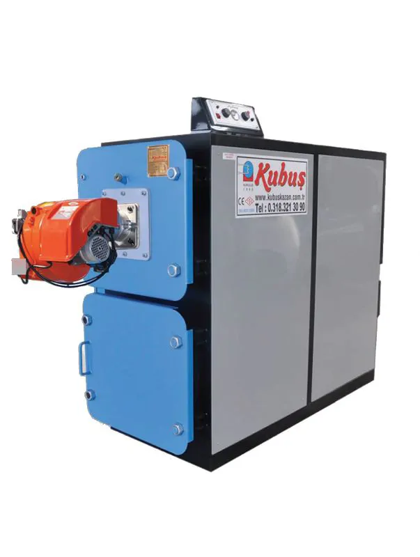 KUBUŞ YGSK SERIES, FLOOR-MOUNTED 3-PASS GAS-FIRED CONDENSING HOT WATER BOILER.