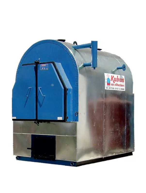 KUBUŞ YSBK SERIES, 3-PASS SEMI-CYLINDRICAL MANUAL LOADING STEAM BOILER